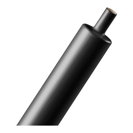 Techflex Techflex 3:1 Dual Wall Adhesive Heat Shrink, 4' Sticks 1in Dia. Dia., 4', Black H3A1.00BK-4